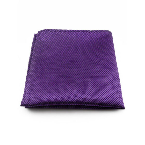 Pochette de costume violet foncé