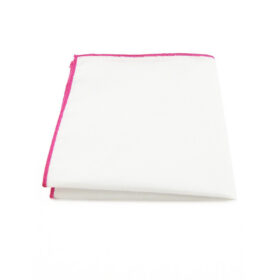 Pochette de costume turquoise