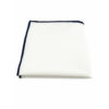 Pochette de costume blanche