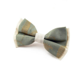 Noeud papillon vert sauge