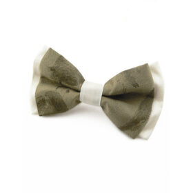 Noeud papillon vert kaki