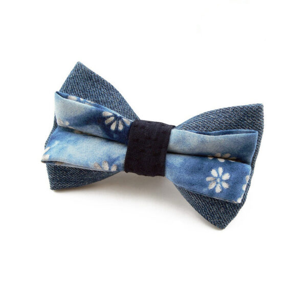 Nœud papillon en jean