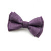 Chouchou prune et argent