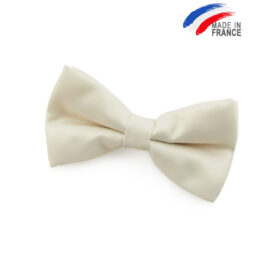 Noeud papillon ivoire