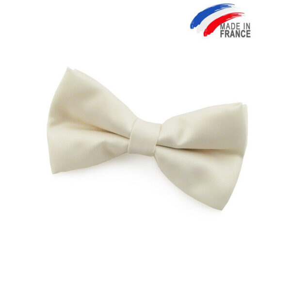 Noeud papillon ivoire