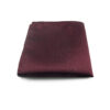 Pochette de costume bordeaux