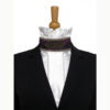 Cravate de dressage prune
