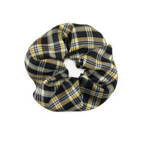 Chouchou tartan bleu