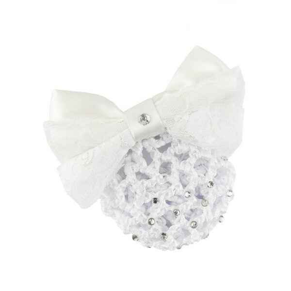 Résille blanche en dentelle