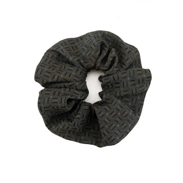 Chouchou gris à motif design