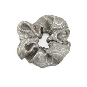 Chouchou gris argent