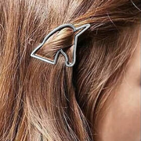 Barrette cheveux cheval