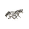 Epingle à cravate chevaux