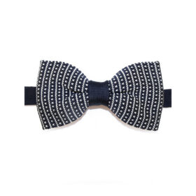 Noeud papillon bleu marine