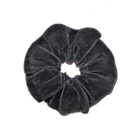 Chouchou noir et argent