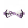 Noeud papillon fleuri