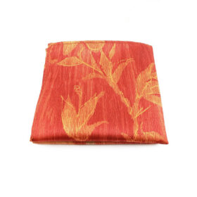 Pochette de costume orange