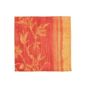 Pochette de costume orange