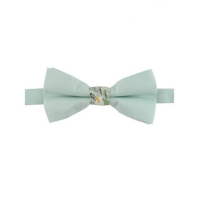 Nœud papillon vert d'eau pour enfant