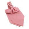 Cravate Ascot saumon