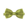 Nœud papillon vert olive