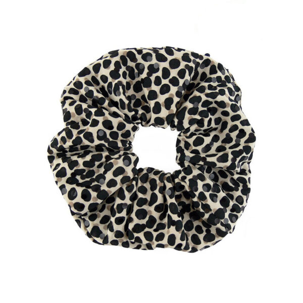 Chouchou noir et beige