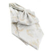 Foulard ascot à motifs