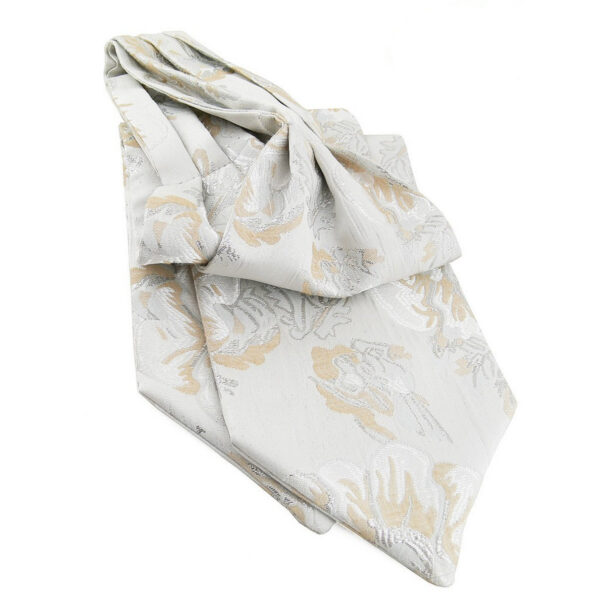 Foulard ascot à motifs