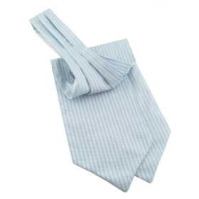 Cravate Ascot Bleu ciel