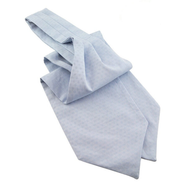 Cravate Ascot Bleu ciel