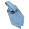 Cravate Ascot bleue
