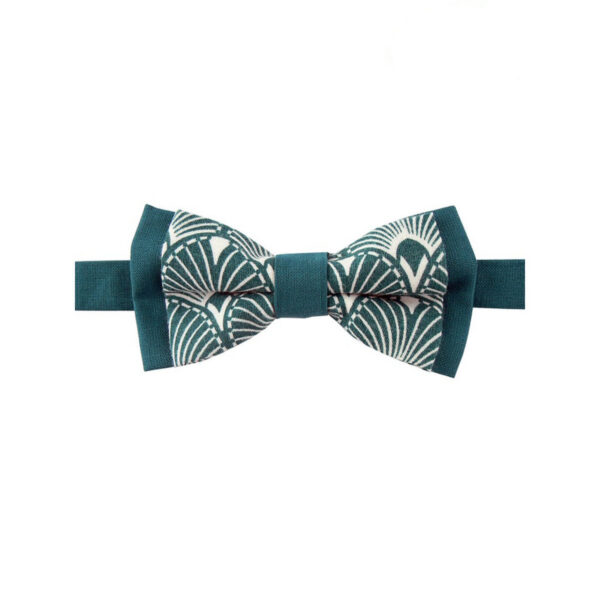 Nœud papillon vert émeraude pour Enfant