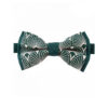 Noeud papillon fantaisie vert canard