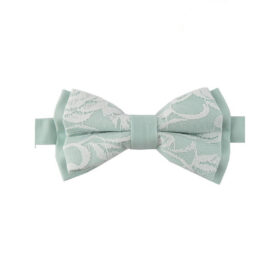 Noeud papillon vert d'eau