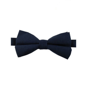 Noeud papillon bleu foncé
