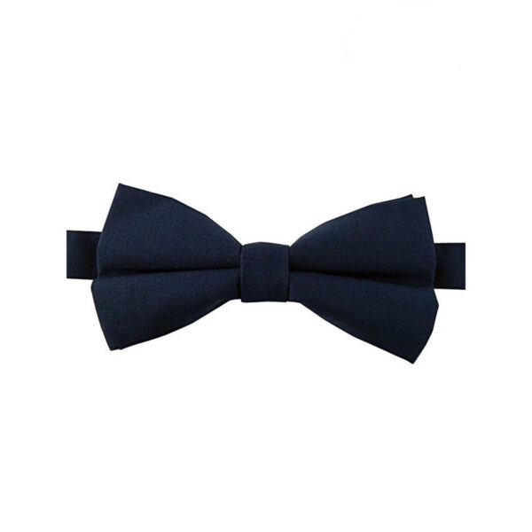 Noeud papillon bleu foncé