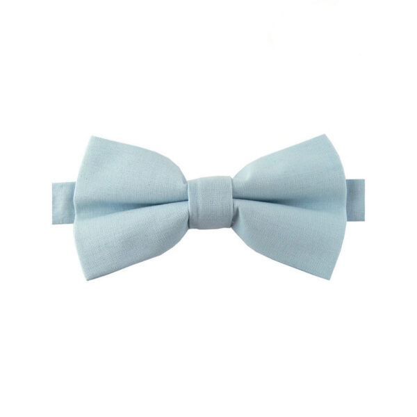 Noeud papillon double bleu clair