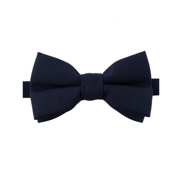 Noeud papillon bleu nuit