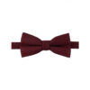 Nœud papillon bordeaux pour enfant