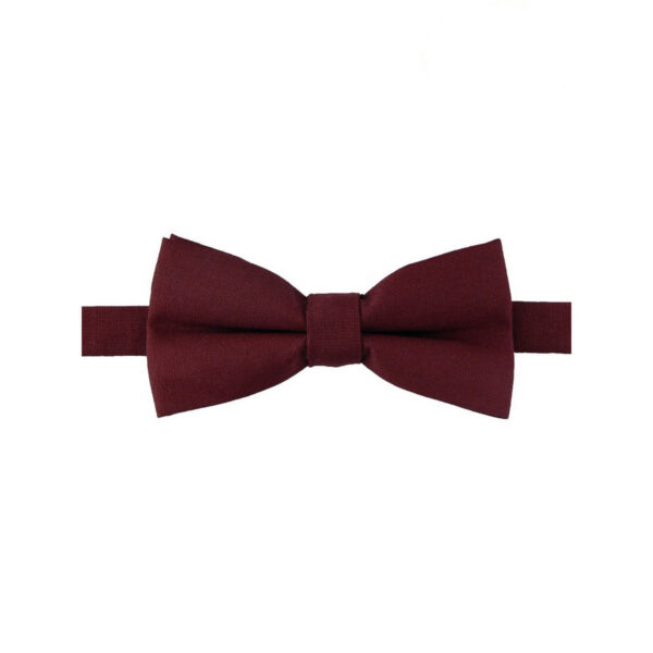 Nœud papillon bordeaux pour enfant