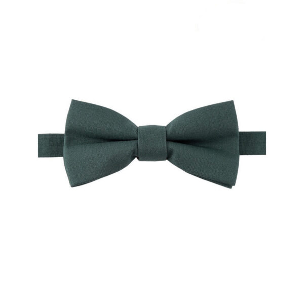 Nœud papillon vert de chrome pour enfant