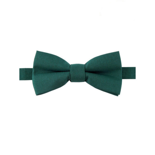 Nœud papillon vert sapin pour enfant