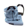 Housses étriers bleu denim