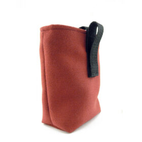 Pochette à friandises terracotta