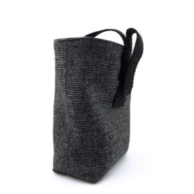 Pochette à friandises gris chiné