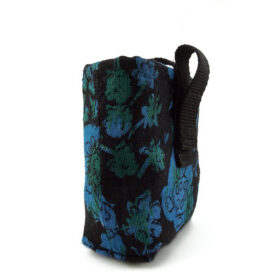 Pochette à friandises noire à motifs