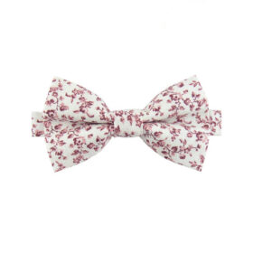 Noeud papillon Liberty vieux rose