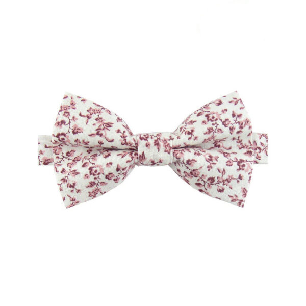 Noeud papillon Liberty vieux rose