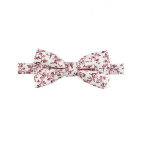 Nœud papillon vieux rose pour enfant