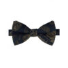 Noeud papillon marine et kaki